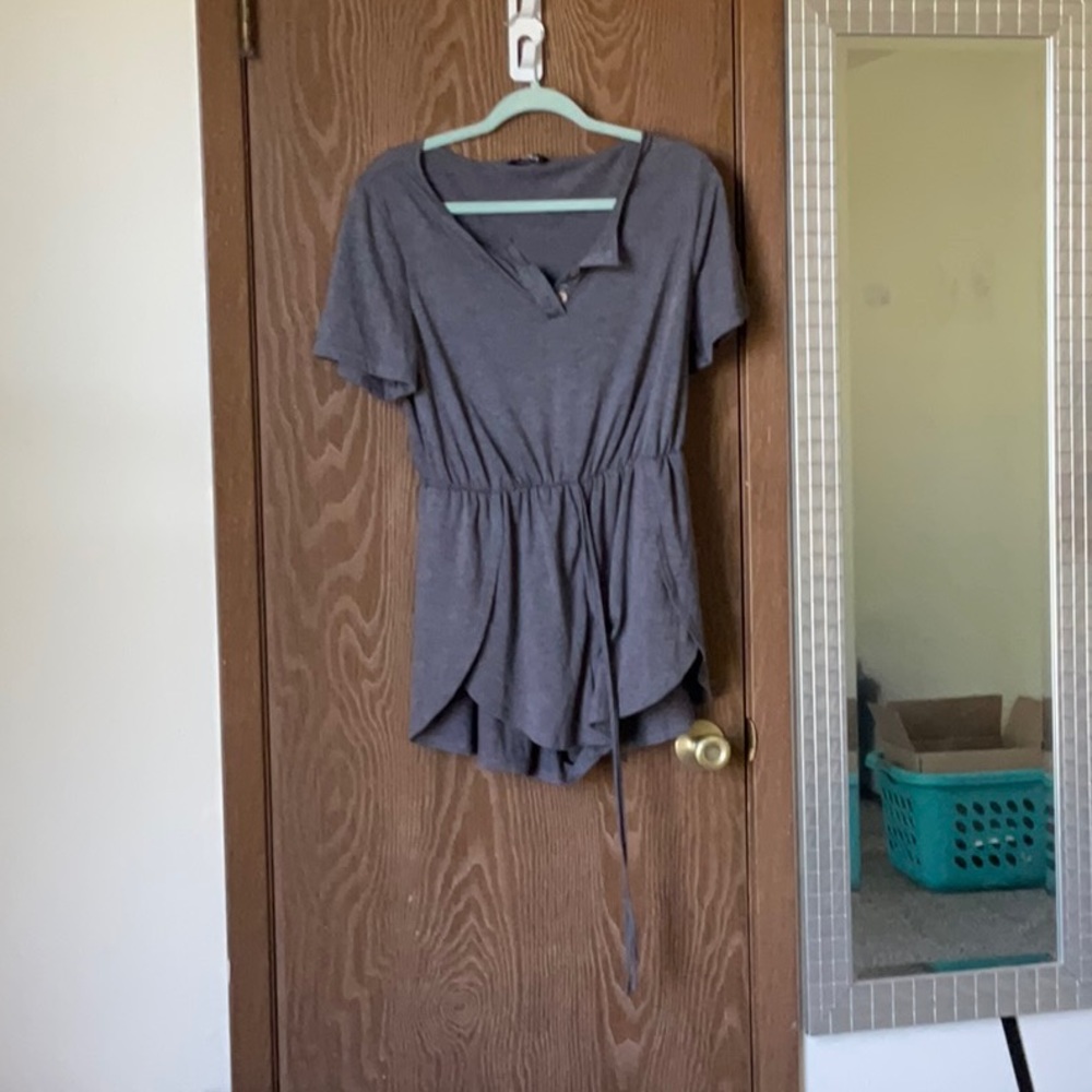 Grey romper